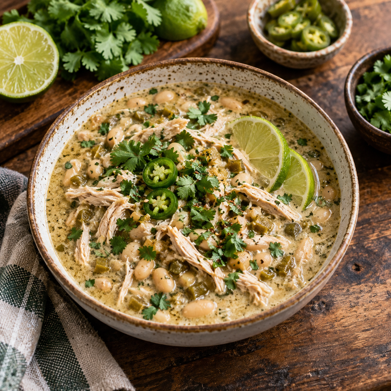 Creamy White Chicken Chili